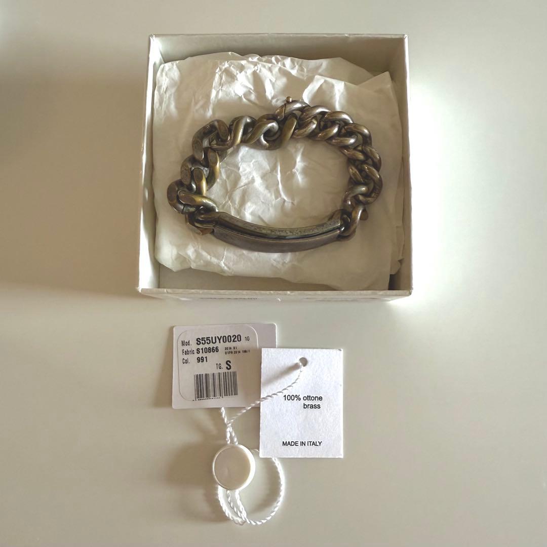 【送料無料】Maison Margiela11 チェーンIDブレスレット