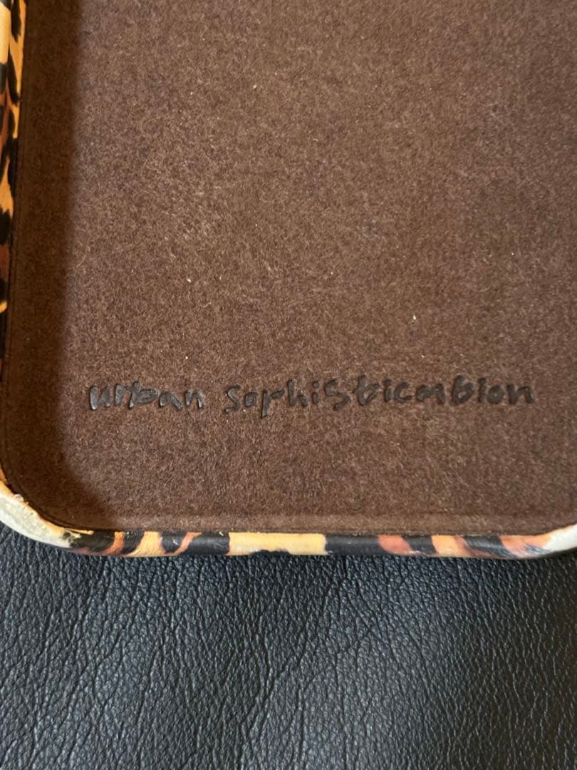 Urban Sophistication iPhone ケース レオパード