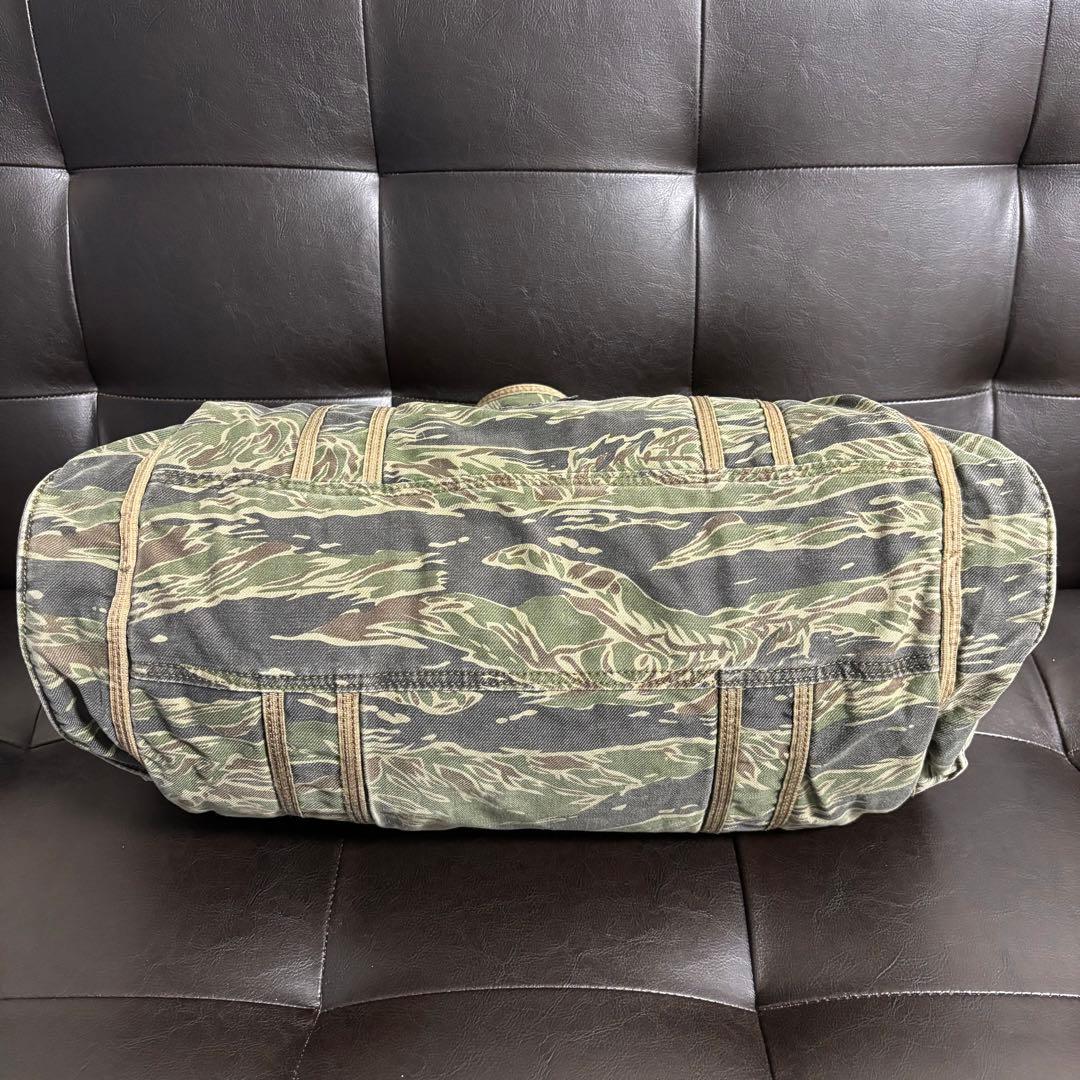 【美品】HYSTERIC GLAMOUR ボストンバッグ タイガー カモ ドラム