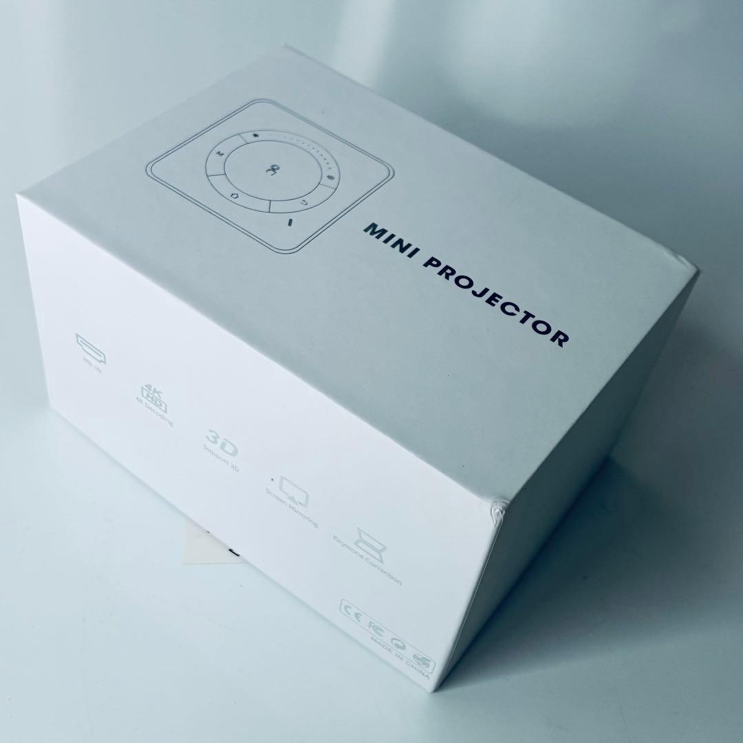 【非売品】CYIN超小型プロジェクター ホームシアター美品 黒Bluetooth