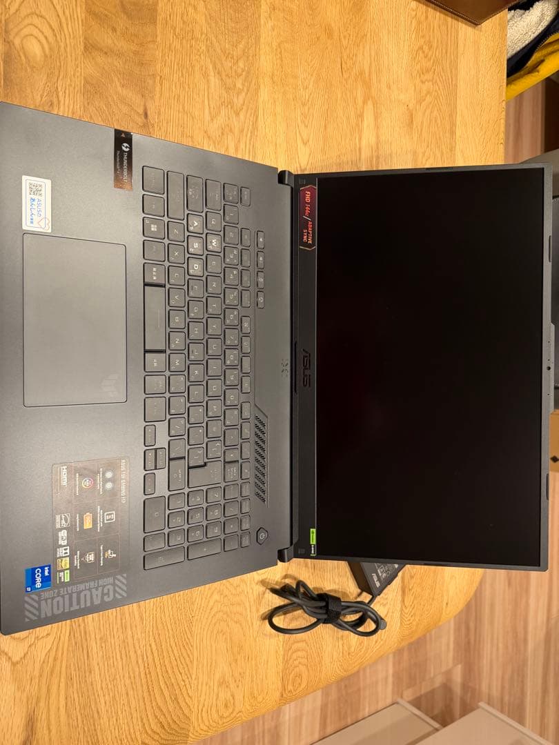 ASUS TUF Gaming F17 FX707VV ゲーミングノートPC