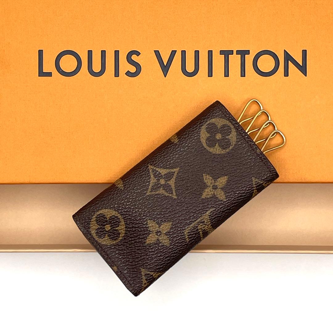 ルイヴィトン モノグラム ミュルティクレ4 キーケース4連