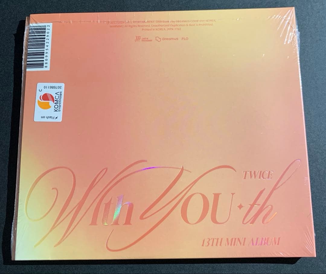 TWICE / With YOU-th 9枚セット 新品未開封