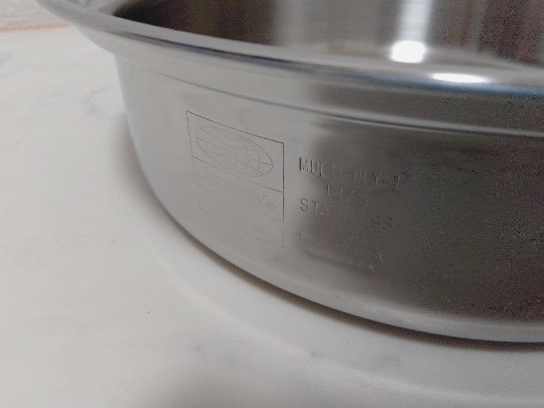 ☆未使用☆ Amway アムウェイ 中フライパン 片手鍋 クイーン