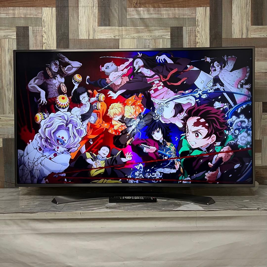 全国送料込❣️LGエレクトロニクス4K液晶55V型テレビ ネットアプリ多数搭載
