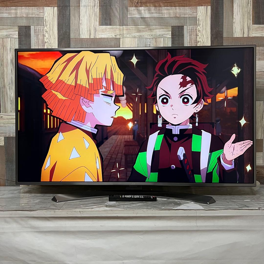 全国送料込❣️LGエレクトロニクス4K液晶55V型テレビ ネットアプリ多数搭載