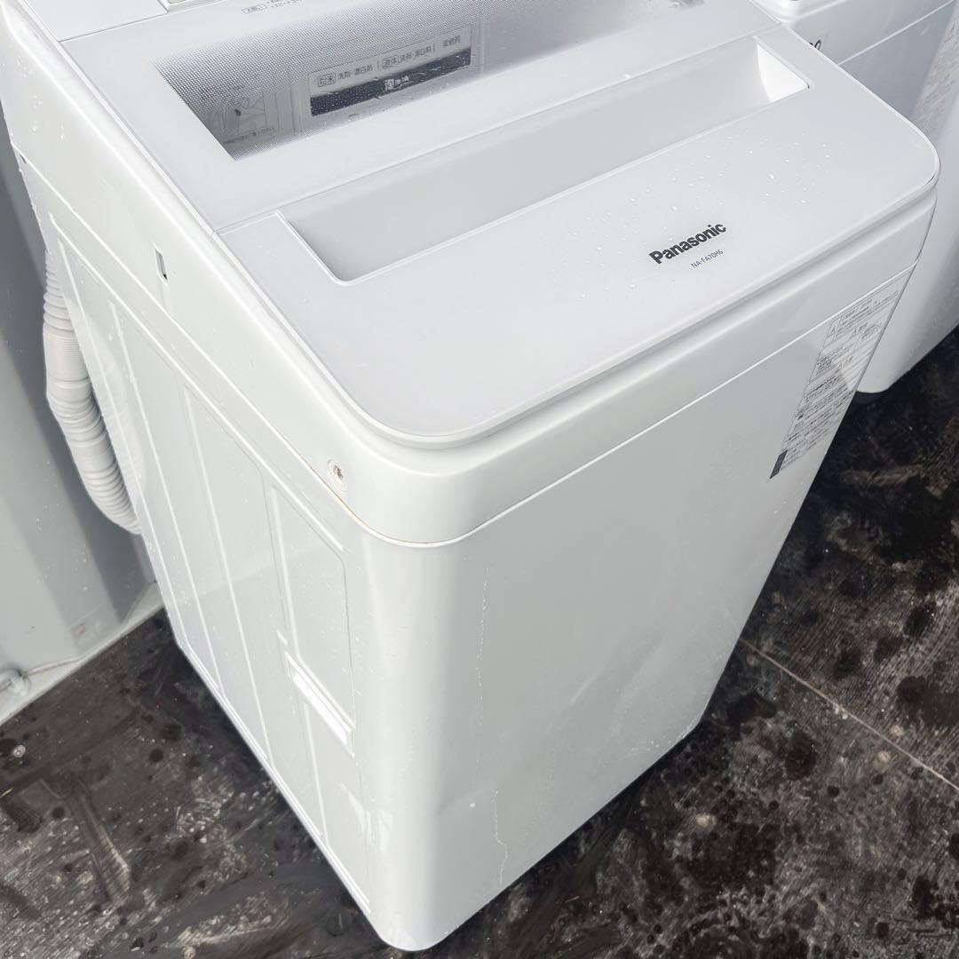 322取付無料！パナソニックエコナビ搭載シンプルホワイトインテリア7kg洗濯機