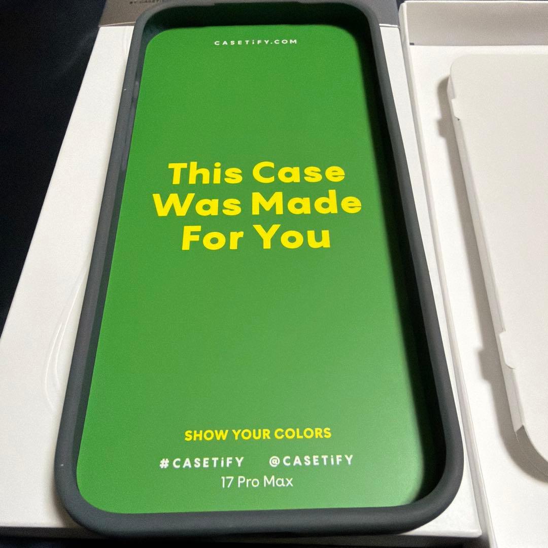 CASETiFYメタルウェーブケース iPhone17promax