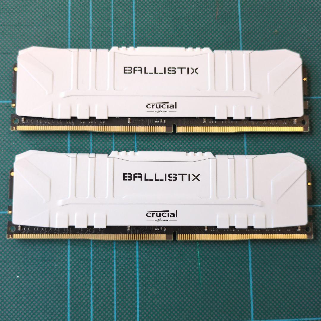 Crucial 16GB DDR4-3200 メモリ 2枚(32GB)