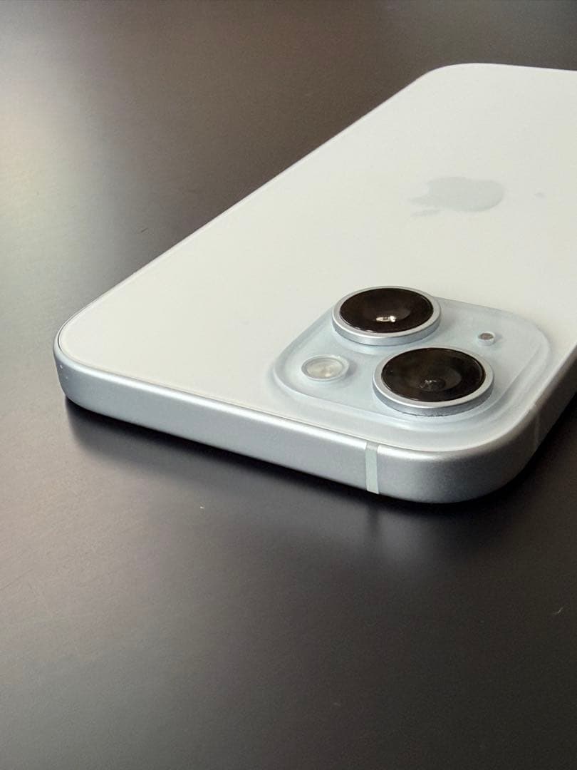 【美品】iPhone 15 ブルー 128GB SIMフリー