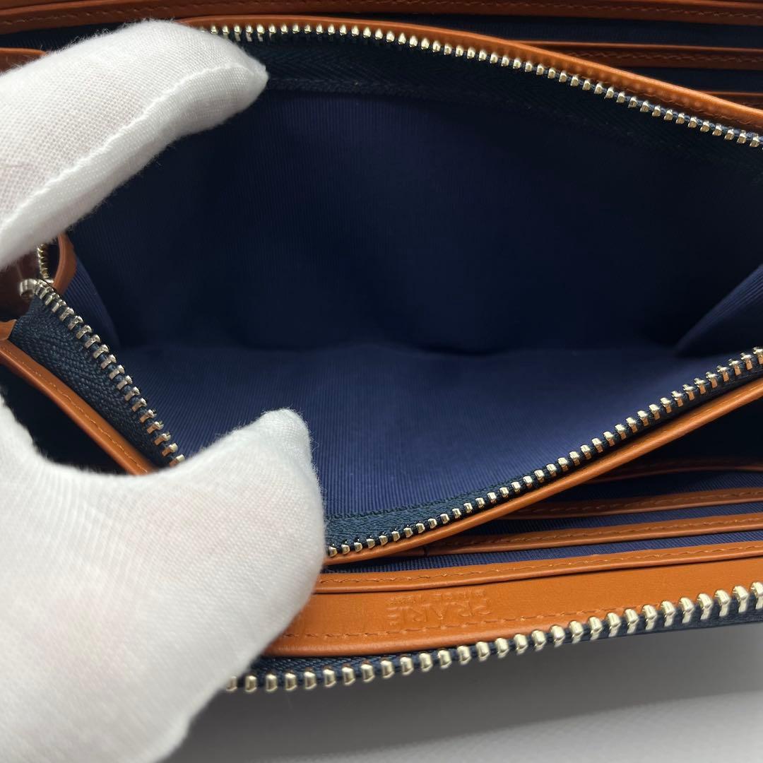 【未使用品】 PRARE 1957 コードバン 長財布　ラウンドファスナー