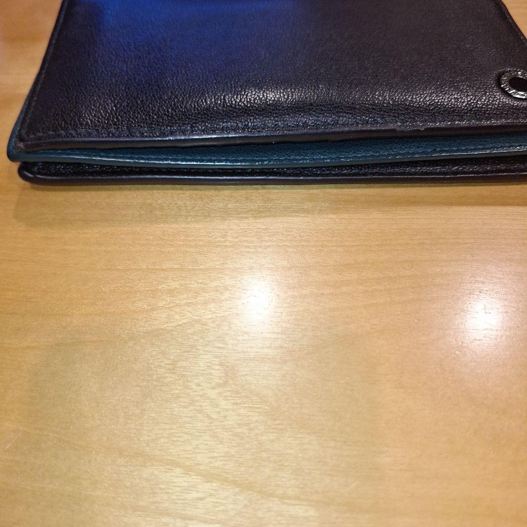 お*ん様 ☘️メリークリスマス☘️ BVLGARI レザー長財布 291156