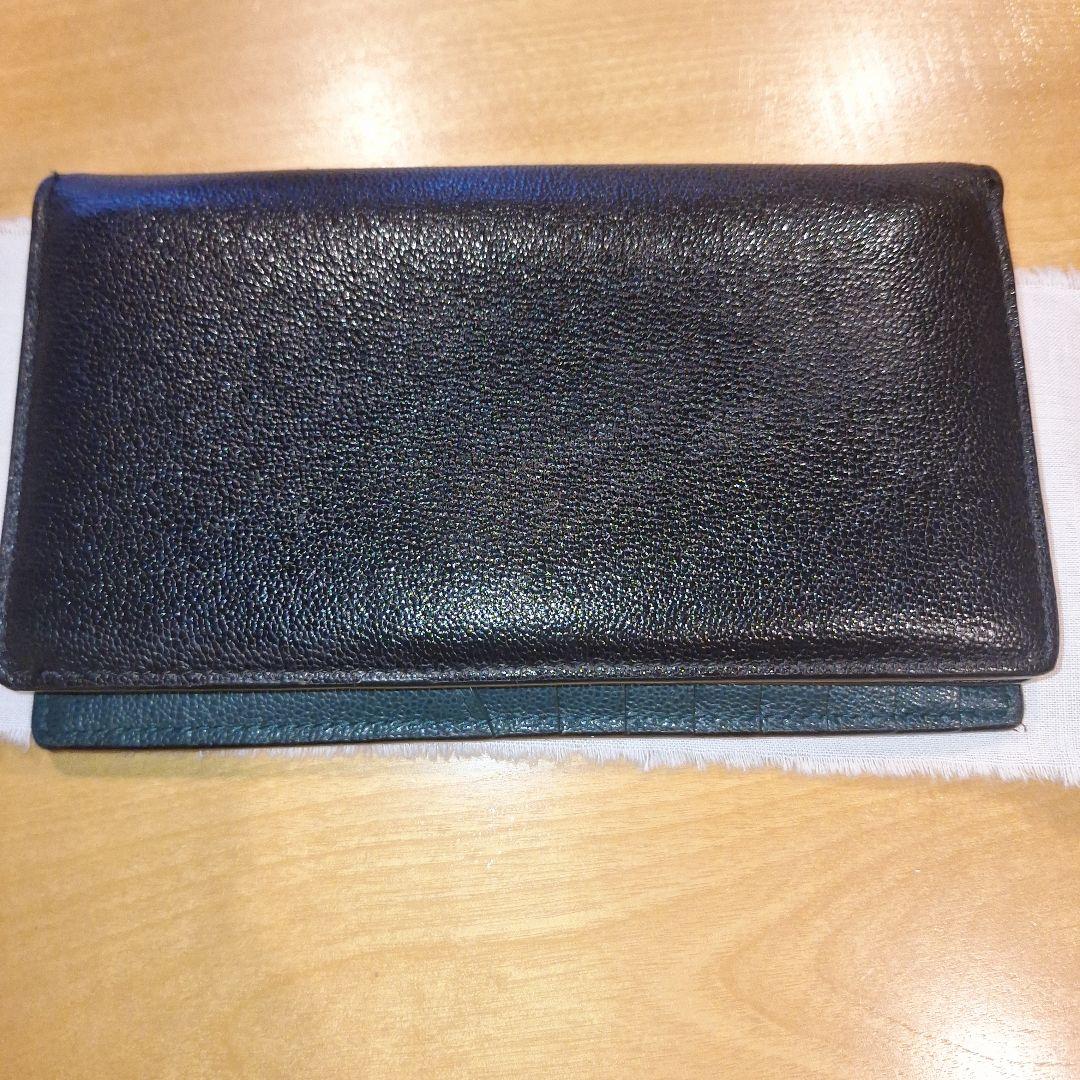 お*ん様 ☘️メリークリスマス☘️ BVLGARI レザー長財布 291156