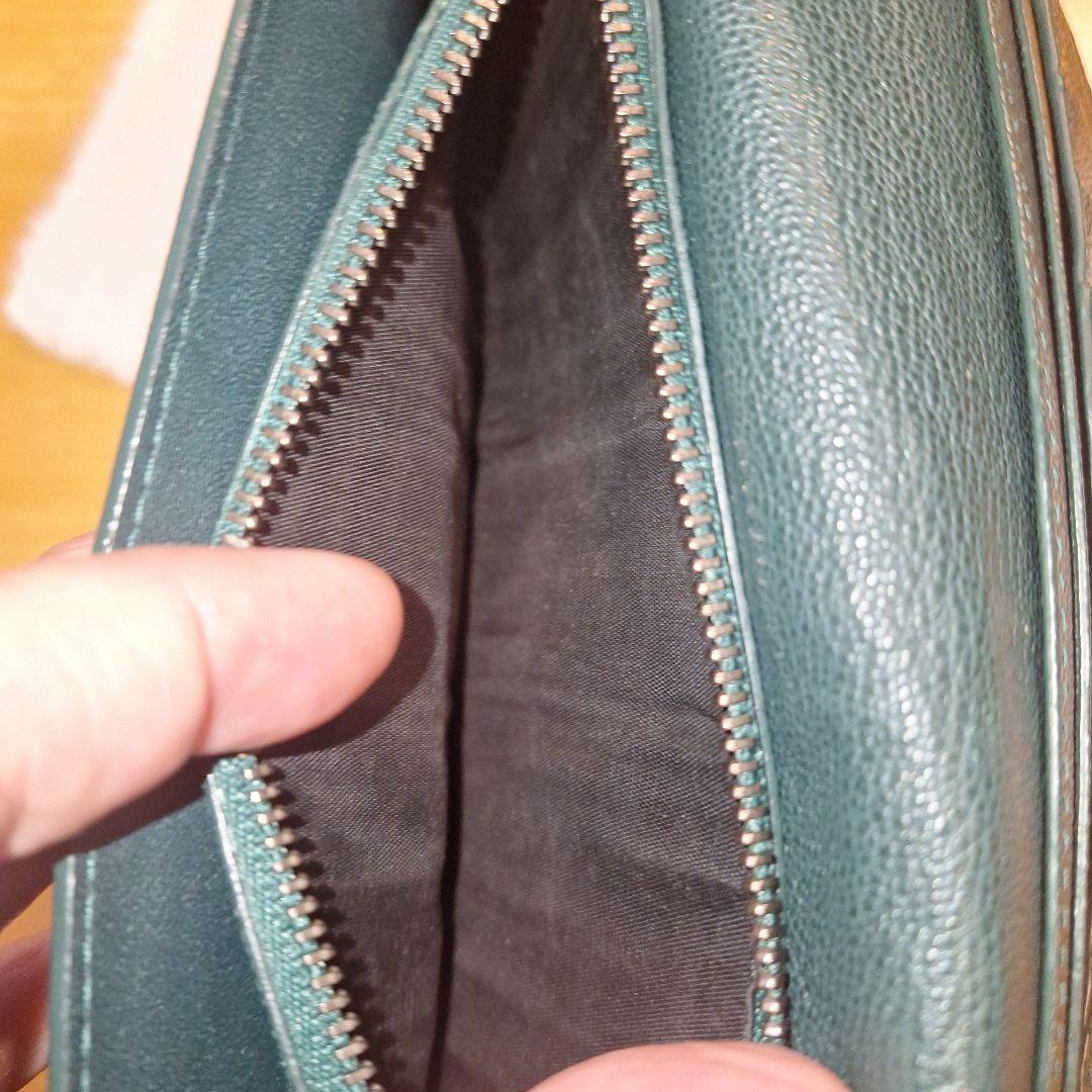 お*ん様 ☘️メリークリスマス☘️ BVLGARI レザー長財布 291156