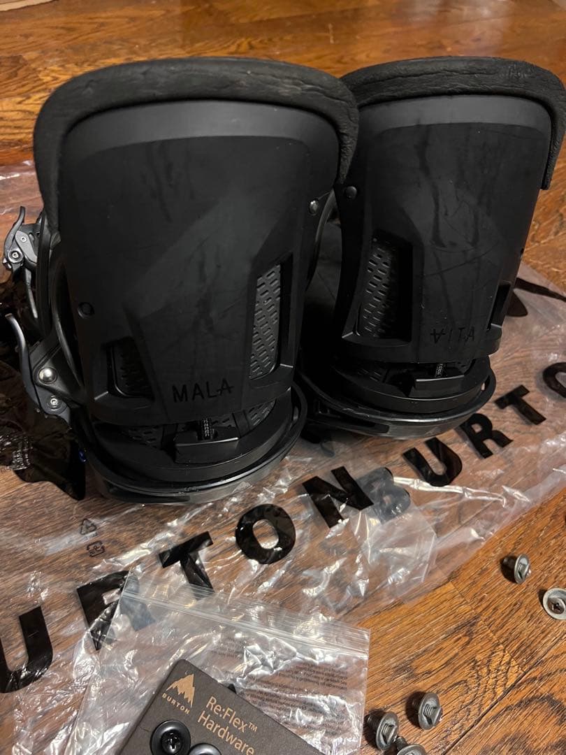 蒙*ン様 Burton Malavita ビンディング Mサイズ ブラック