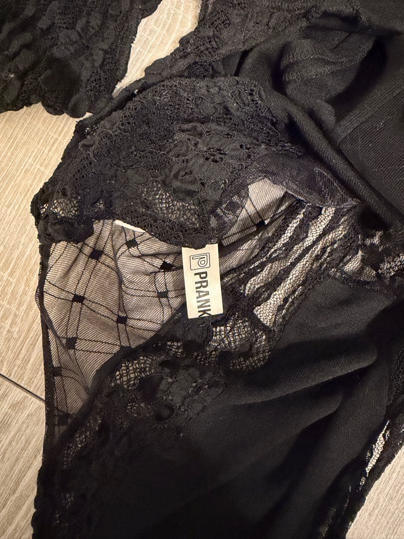 トップス prank project lace bodysuit