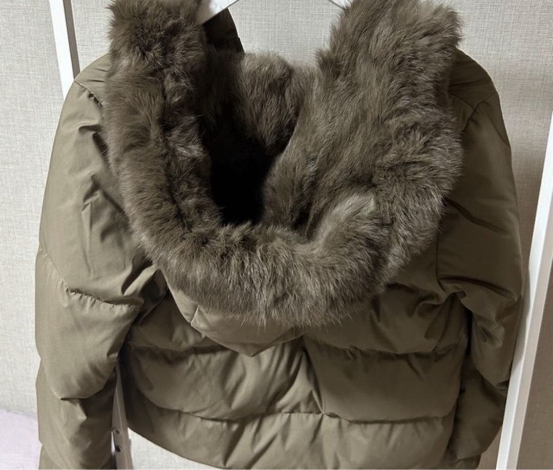 極美品☆希少☆アーバンリサーチ　ダウンジャケット　ショート　ラビットファー　38