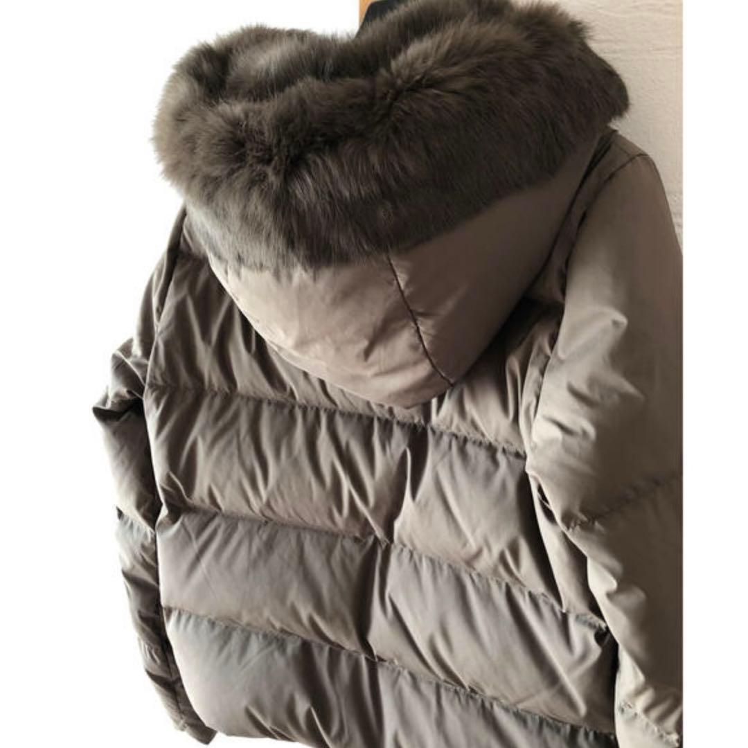 極美品☆希少☆アーバンリサーチ　ダウンジャケット　ショート　ラビットファー　38