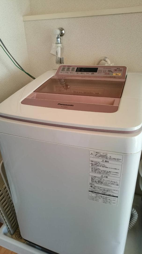 Panasonic 8kg 中古洗濯機NA-FA80H2