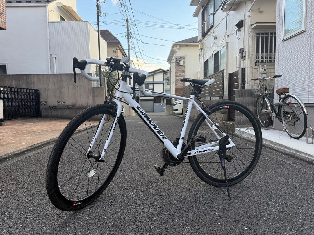 Y*.様 【値下げ】今月末まで　CANOVER ロードバイク ホワイト 700C