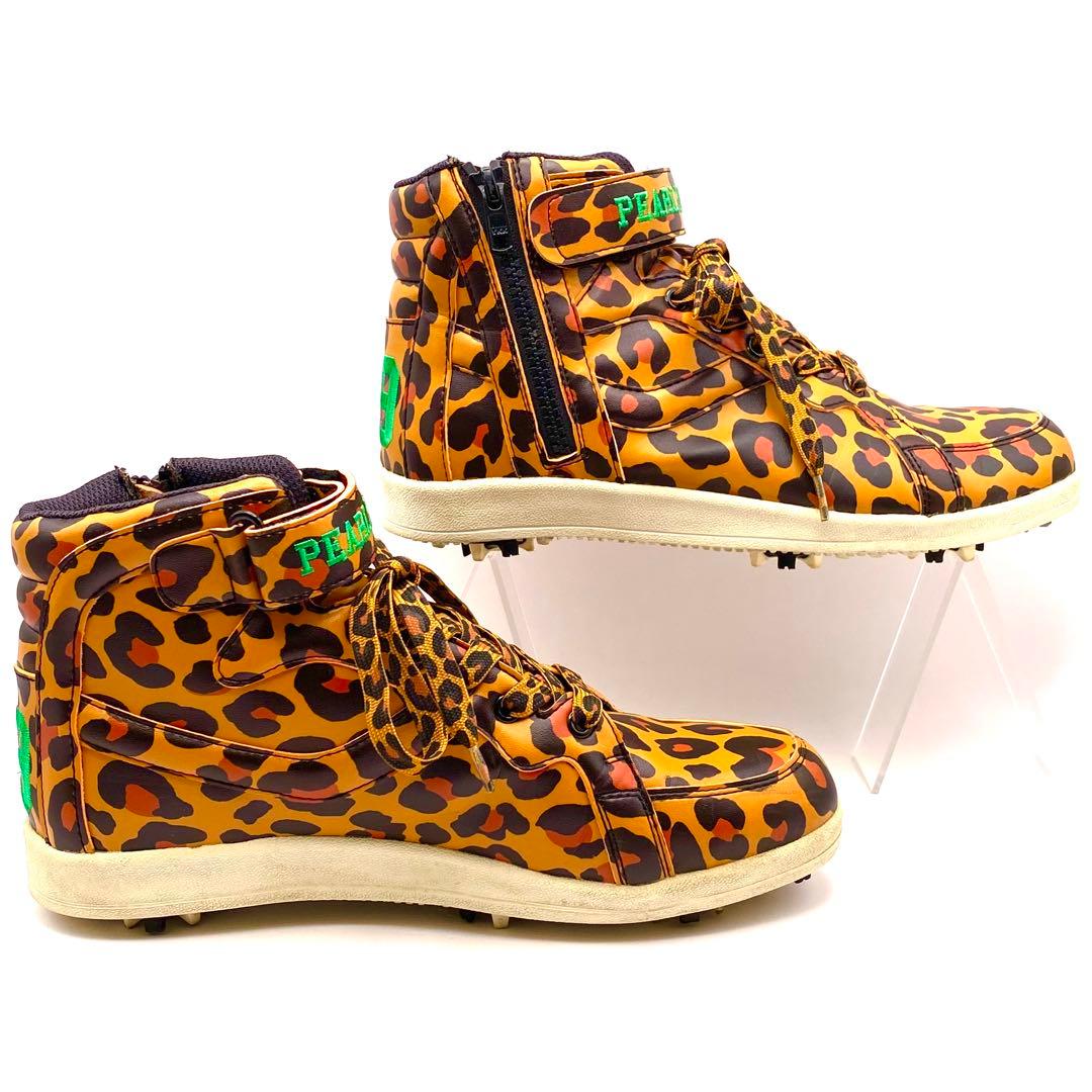 新品同様　極上美品　パーリーゲイツ　お買い得品　定価30,800円　綺麗ヒョウ柄