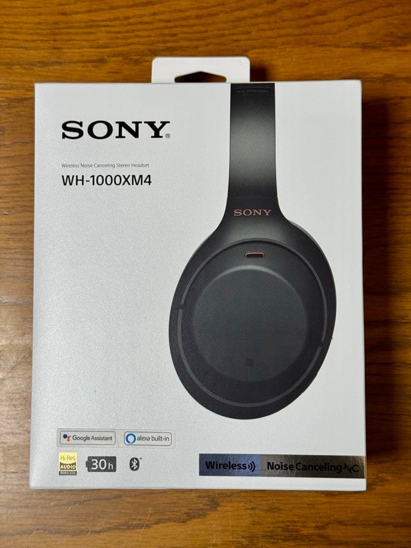 SONY WH-1000XM4 ワイヤレスヘッドホンブラック美品ケース付き