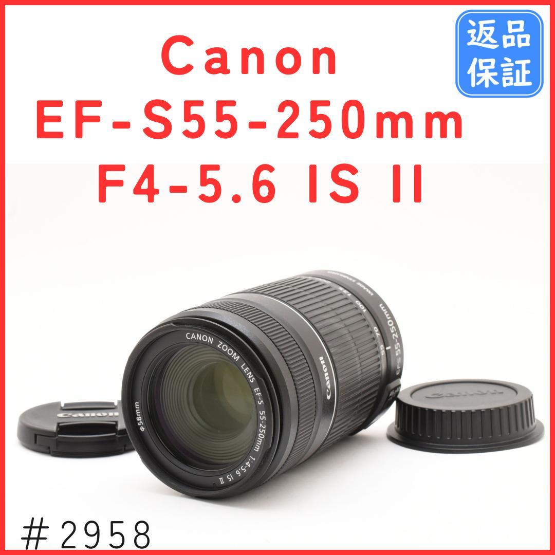 キャノン Canon EF-S55-250mm F4-5.6 IS II