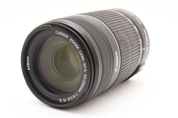 キャノン Canon EF-S55-250mm F4-5.6 IS II