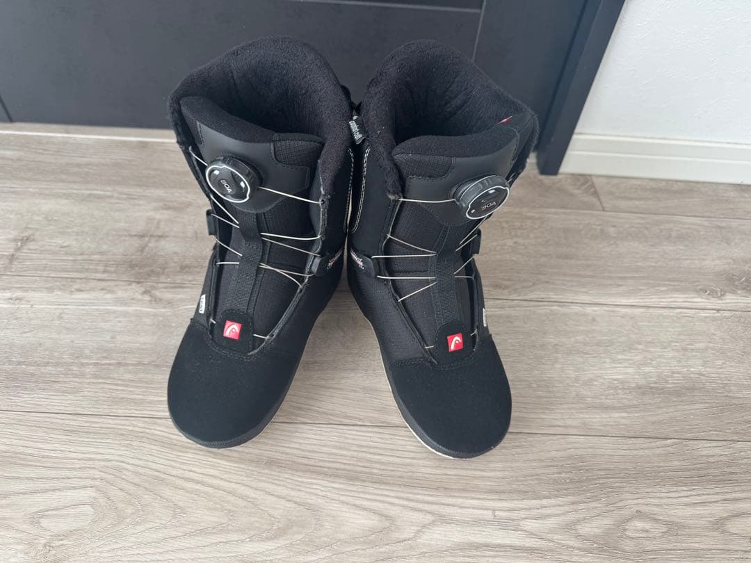 最終値下げhead 子ども用スノーボードブーツ 22.5/23.5cm ブラック