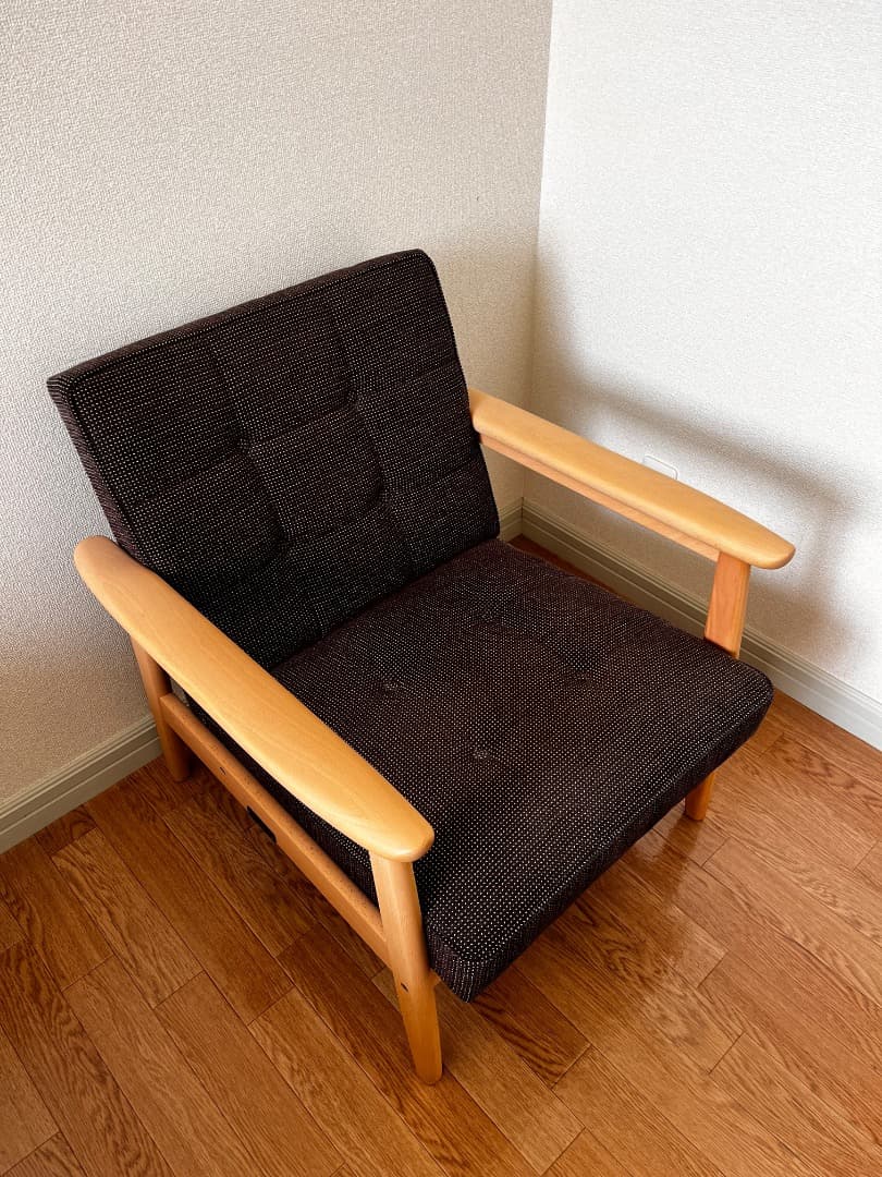 カリモク、カリモク60、Kチェア、一人掛け、美品