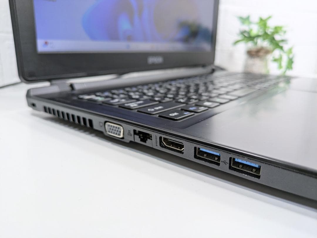 Windows11ノートパソコン✨オフィス付✨EPSON　大容量HDD　WiFi