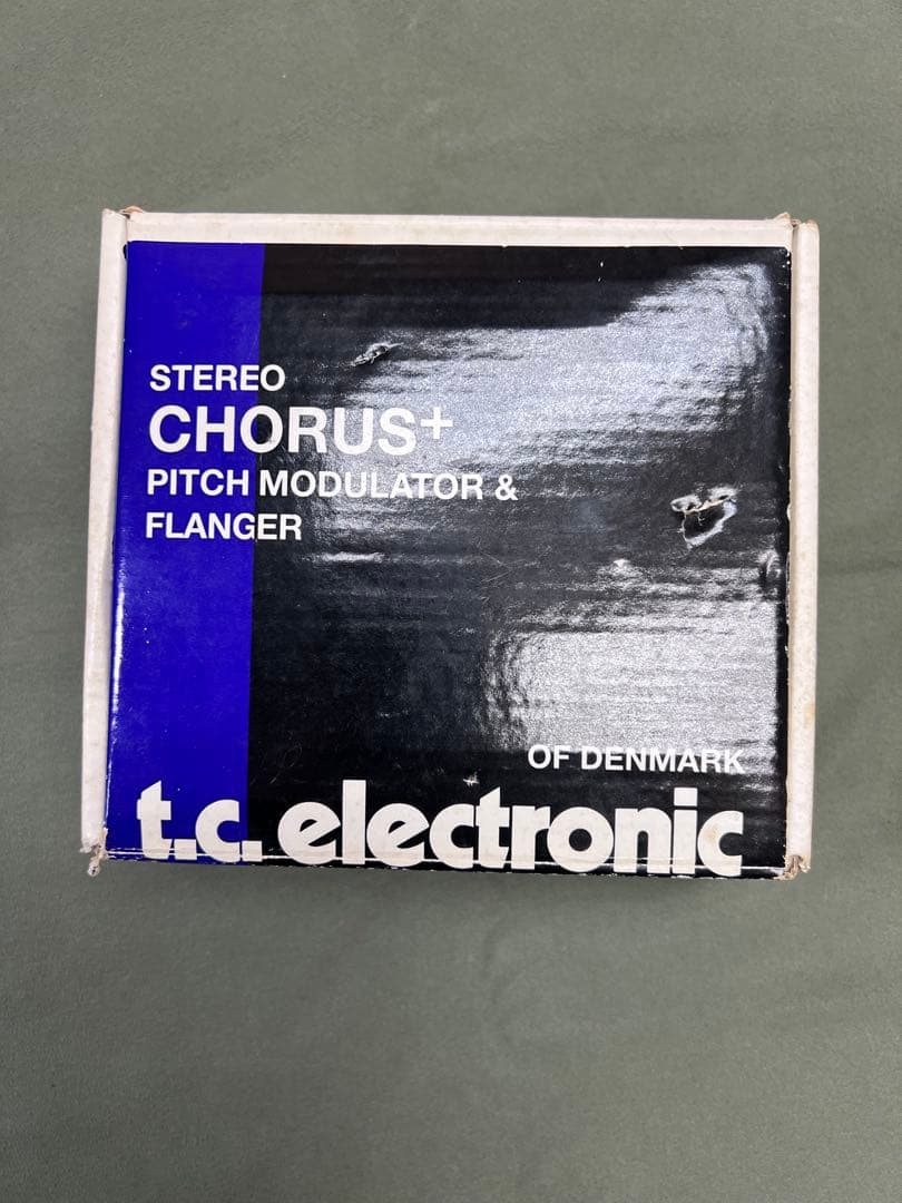 松本孝弘氏も使用　t.c. electronic CHORUS+ エフェクター