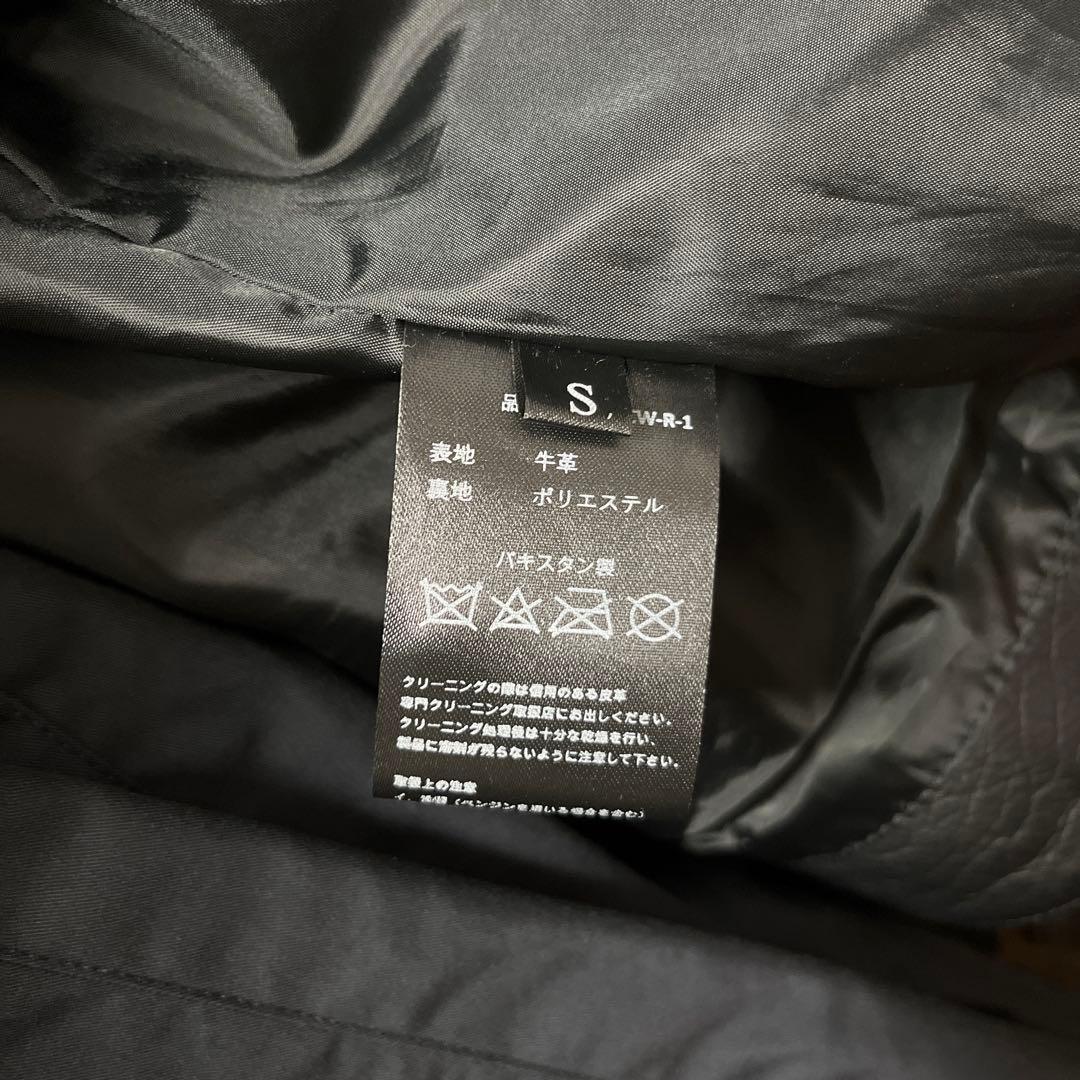 VaLLet レザー ダブルライダースジャケット 02