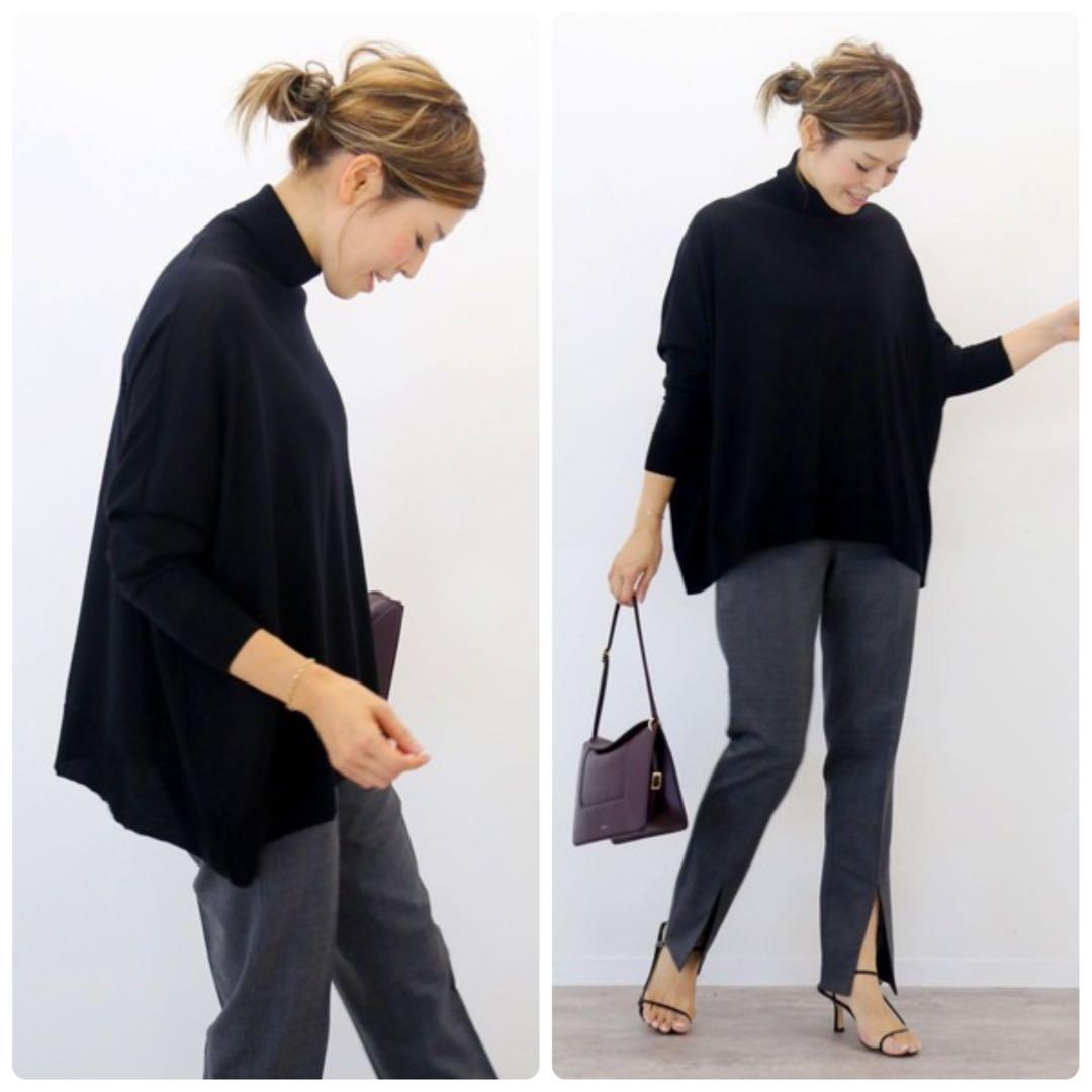 【極美品】ドゥーズィエムクラス MILLENNIUM タートルネック ブラック