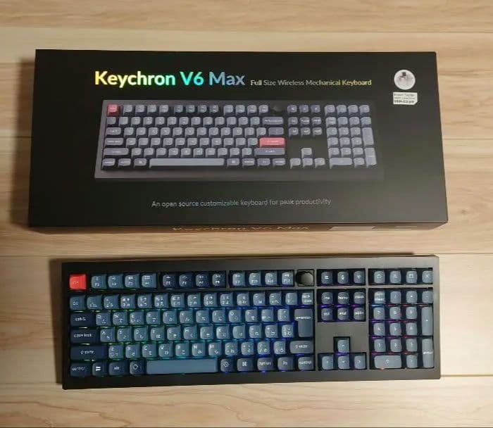 Keychron V6 MAX RGB メカニカルキーボード 本体