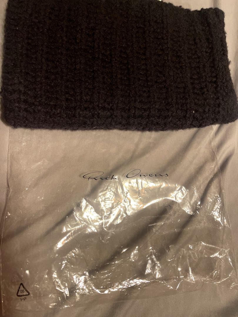 RICK OWENS TUBE SCARF リックオウエンス ネックウォーマー