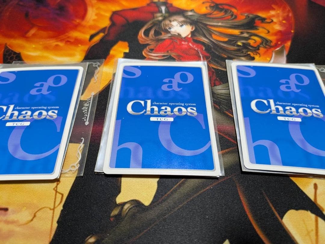 chaos tcg 　Fate　未来に望む結末　遠坂リン
