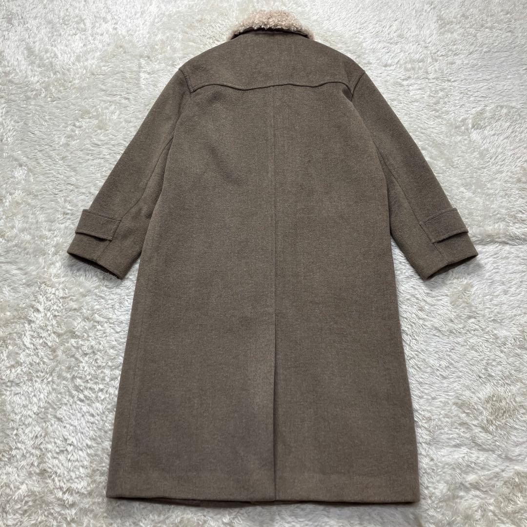 美品✨　Fano Studios ボアカラー ダッフルコート　ロング