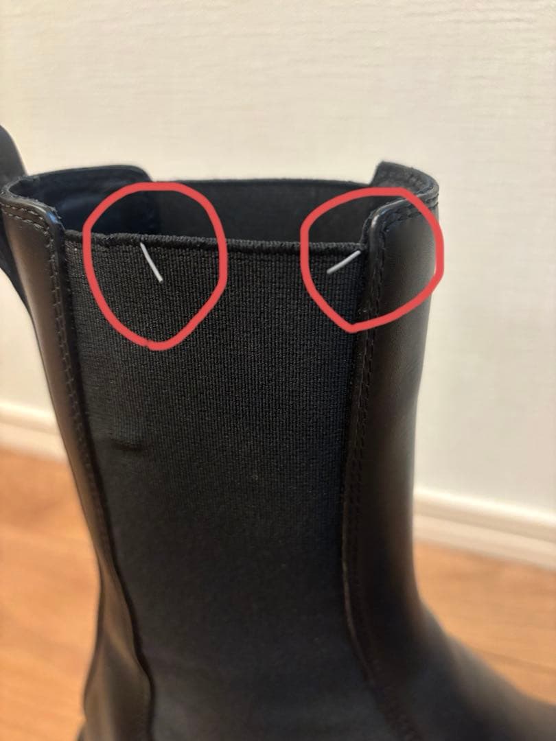 JIL SANDER チェルシーブーツ　38 ⚠️注意書きお読み下さい