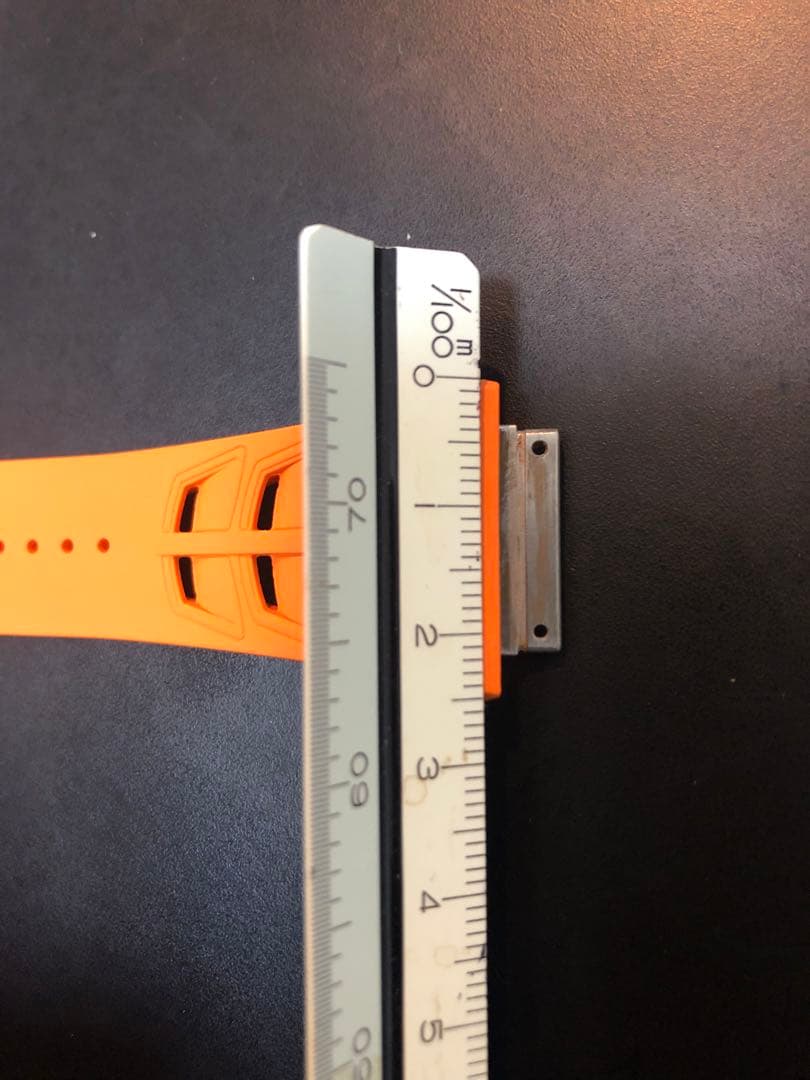 Richard Mille リシャールミル　ラバーベルト　オレンジ　30M