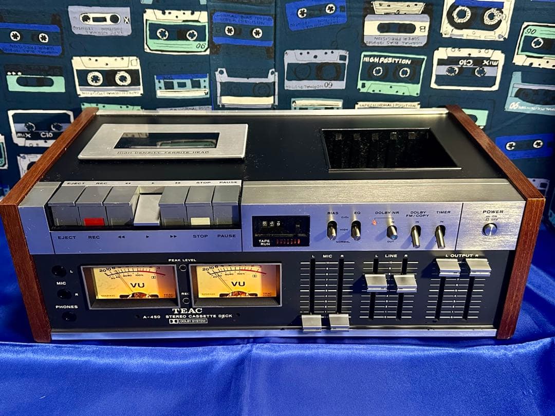 TEAC 高級カセットデッキの原点　A-450　動作品　EXCELLENT108