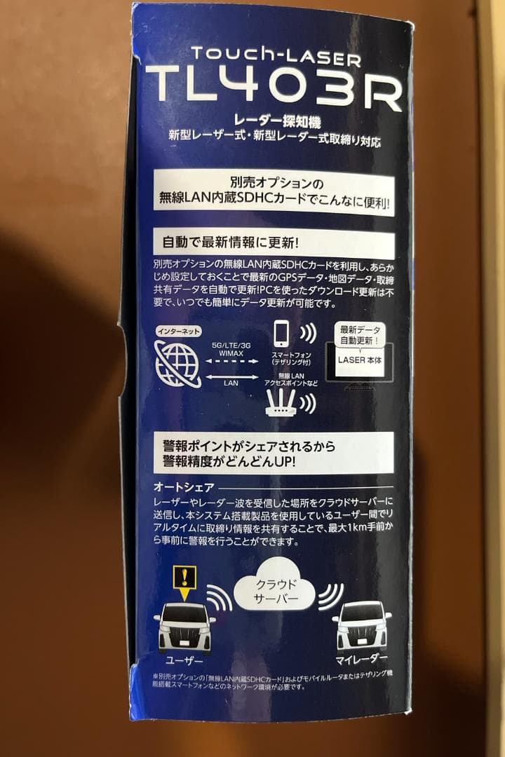 ラ*ア様 BLITZ Touch-LASER TL403R + 専用無線LAN