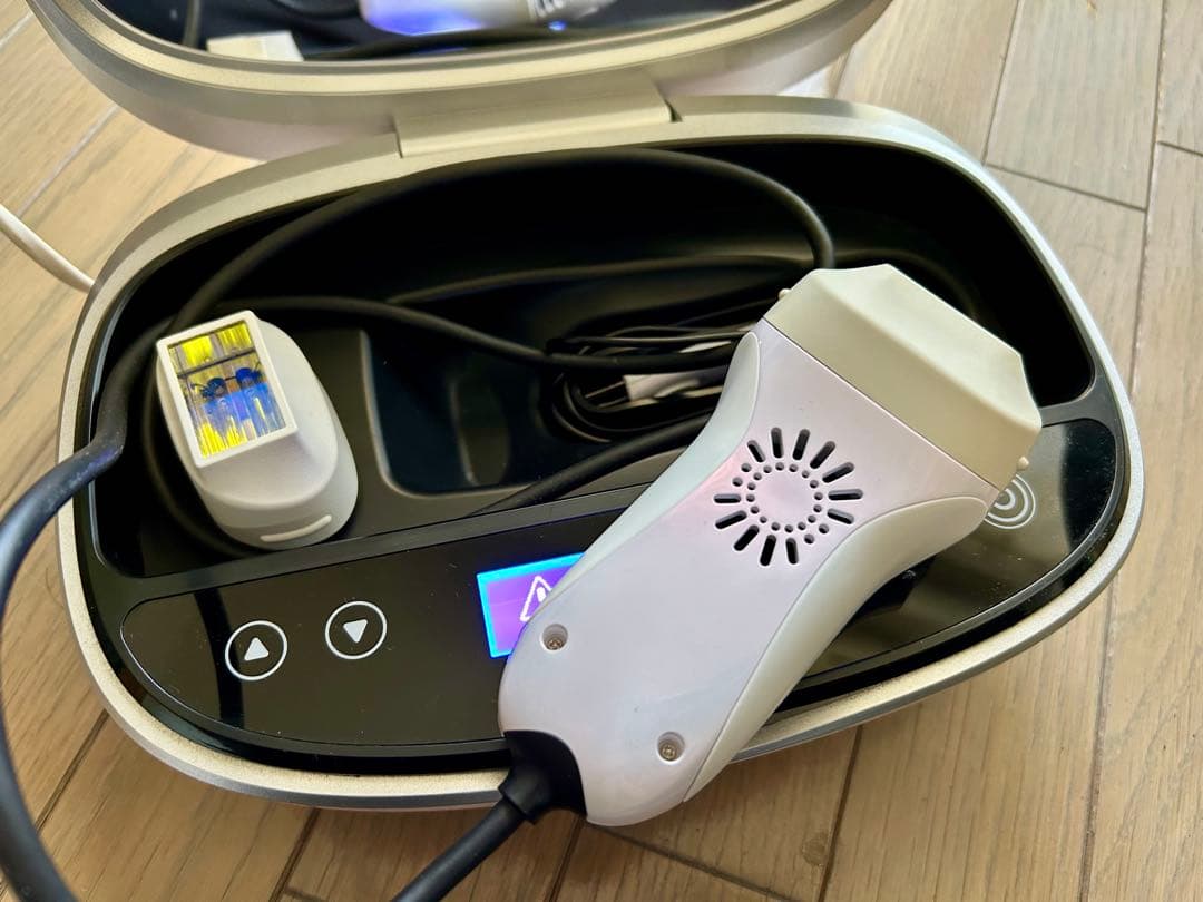 ケノン 脱毛器 Ver.8.4 ホワイト カートリッジ2つセット 動作確認済み