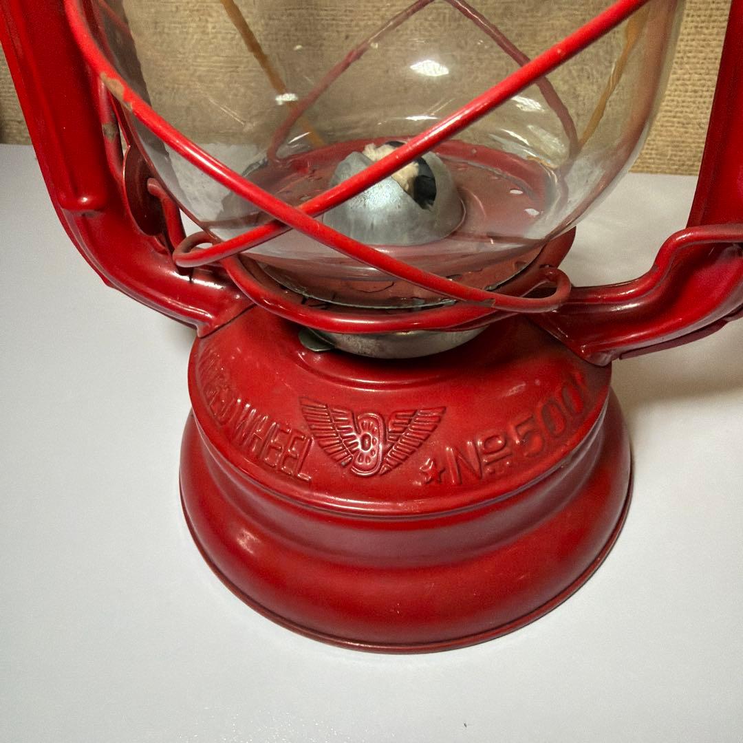 希少 WINGED WHEEL 日本製 ランタン no.500 別所ランプ