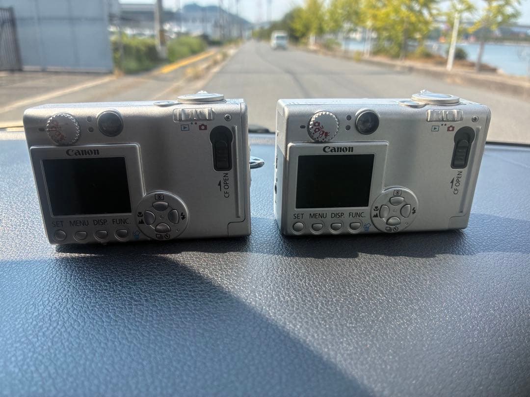 ★希少2台セット★Canon キャノン IXY400 デジタルカメラ シルバー