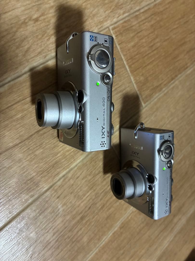 ★希少2台セット★Canon キャノン IXY400 デジタルカメラ シルバー