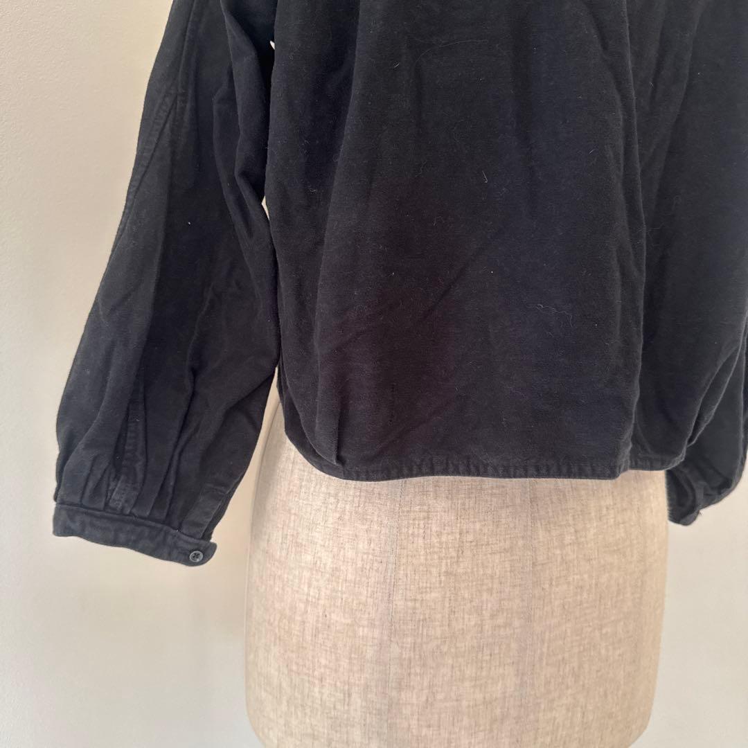 KAPITALキャピタル希少 スミクロプリーツ長袖シャツジャケット