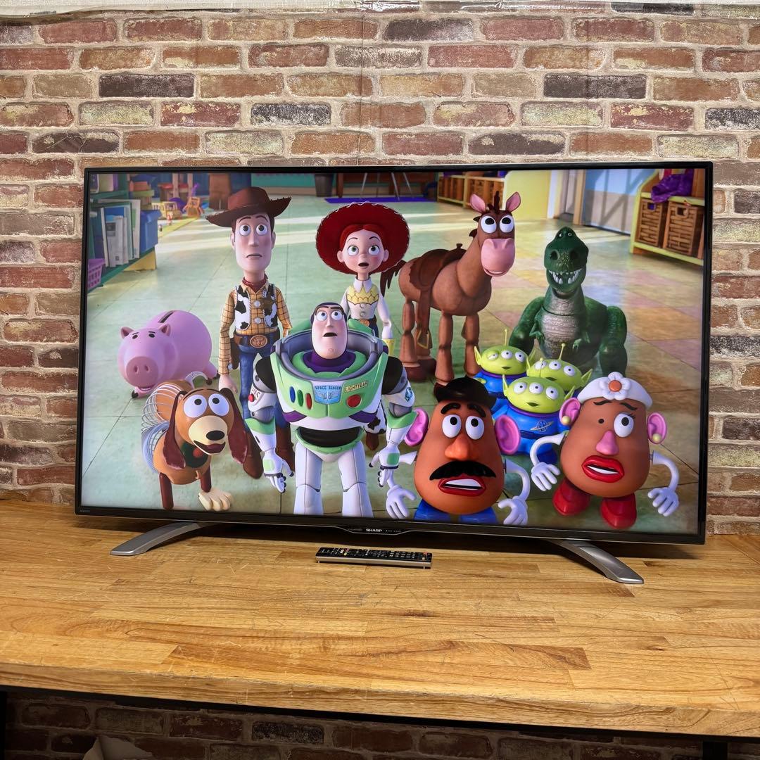 シャープ 50V型 4K 液晶テレビ AQUOS LC-50U30 動画アプリ○