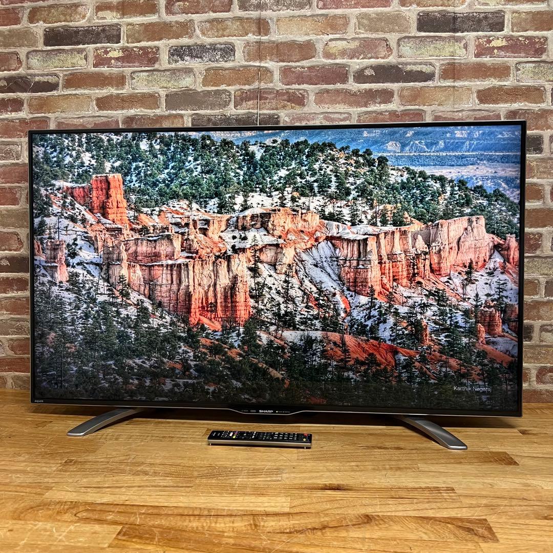 シャープ 50V型 4K 液晶テレビ AQUOS LC-50U30 動画アプリ○