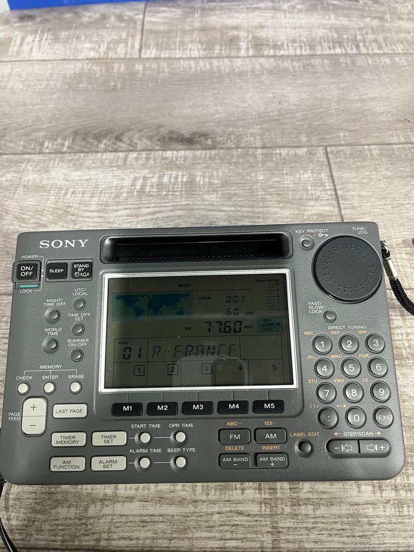 SONY ソニー　ワールドバンドレシーバー ICF−SW55